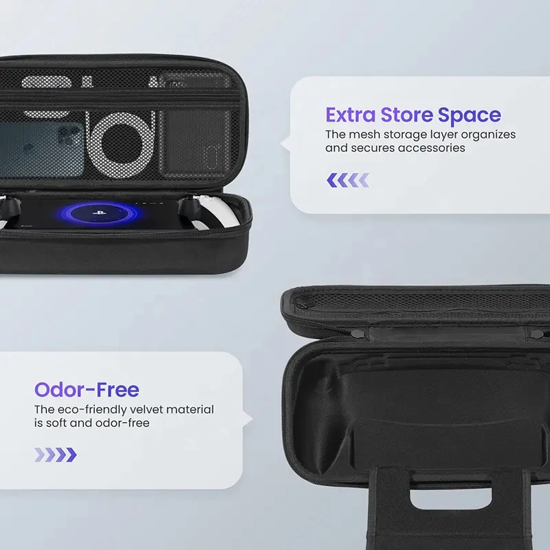 Bolsa de Estuche portátil para PS-Portal, bolsa de almacenamiento de transporte dura EVA a prueba de golpes, accesorios para consola de juegos portátil con Portal PS5 - imagen 5