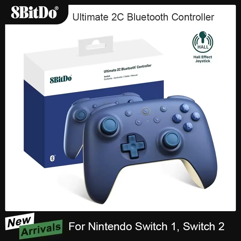 8Bitdo Ultimate 2C Controlador Bluetooth Switch 2