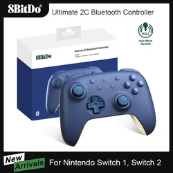 8Bitdo Ultimate 2C Controlador Bluetooth Switch 2
