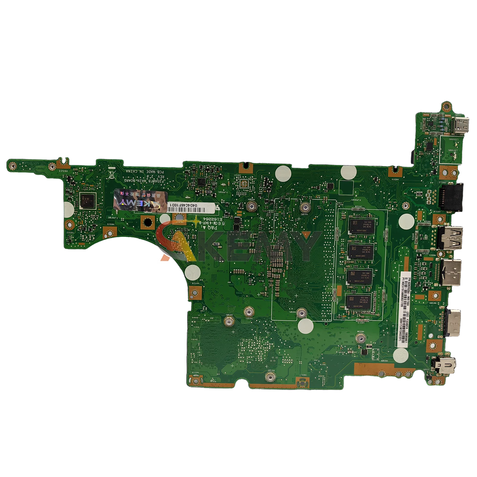 Placa base para ordenador portátil P3540FA para ASUS ProArt P3540F PX574F P3540FA P3540FB placa base para portátil con CPU I3 I5 I7 100% pruebas OK stk - imagen 2