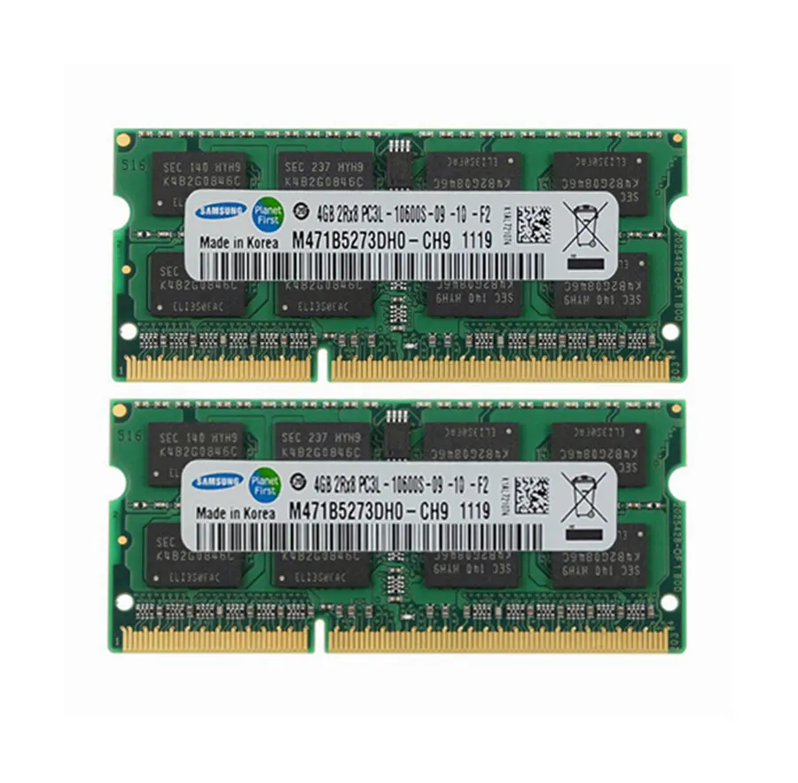 1/2 Uds SAMSUNG Laptop Ram DDR3 DDR3L 8GB 4GB 1333Mhz 1600Mhz 1866Mhz SODIMM PC3-10600 12800 14900 Notebook 1,35 V PC3 RAM Memoria - imagen 3