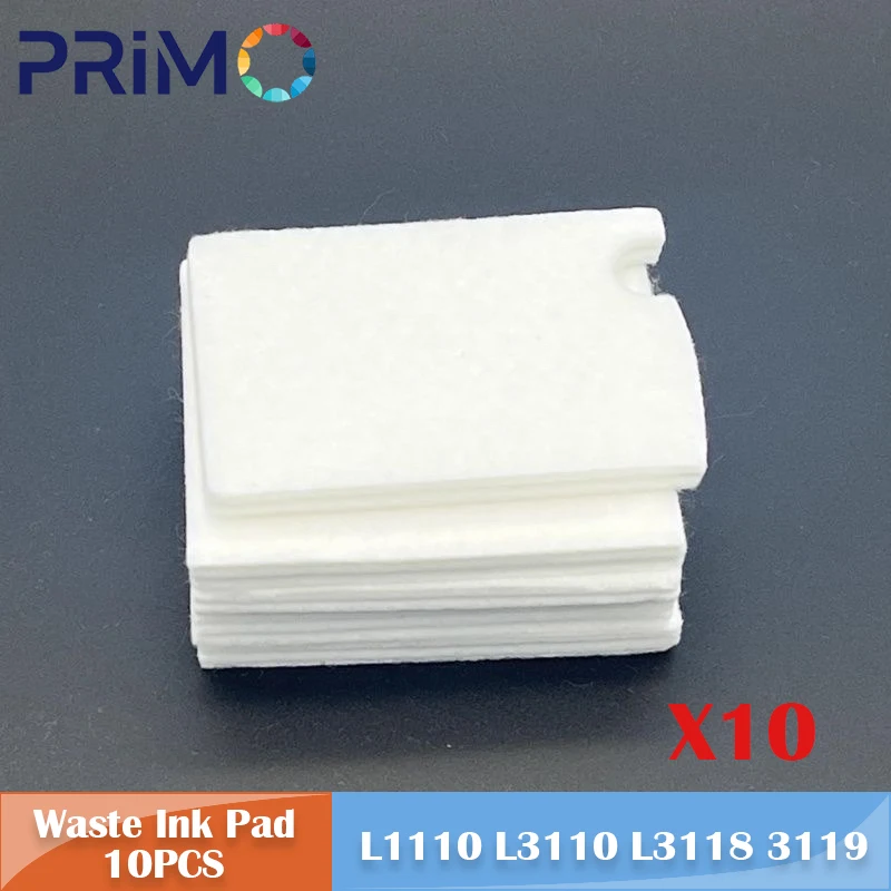 Esponja de mantenimiento de almohadilla de tinta residual para Epson L1110 L3100 L3101 L3110 L3118 L3160 L5190 L3150 L3115 L3116 L3166 L3158 L3165 2710