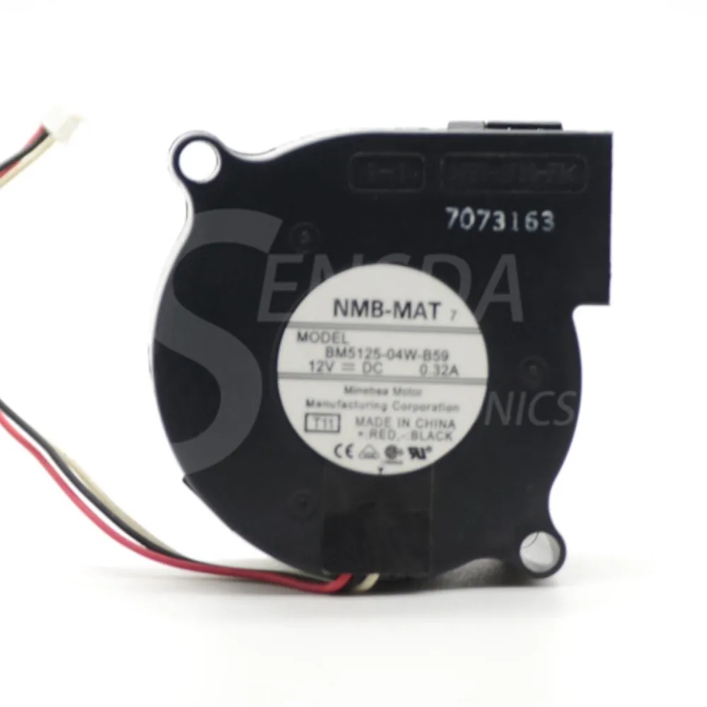 Ventilador NMB bm5125-04w-b59 Refrigeración Proyector 12V 5cm - imagen 4