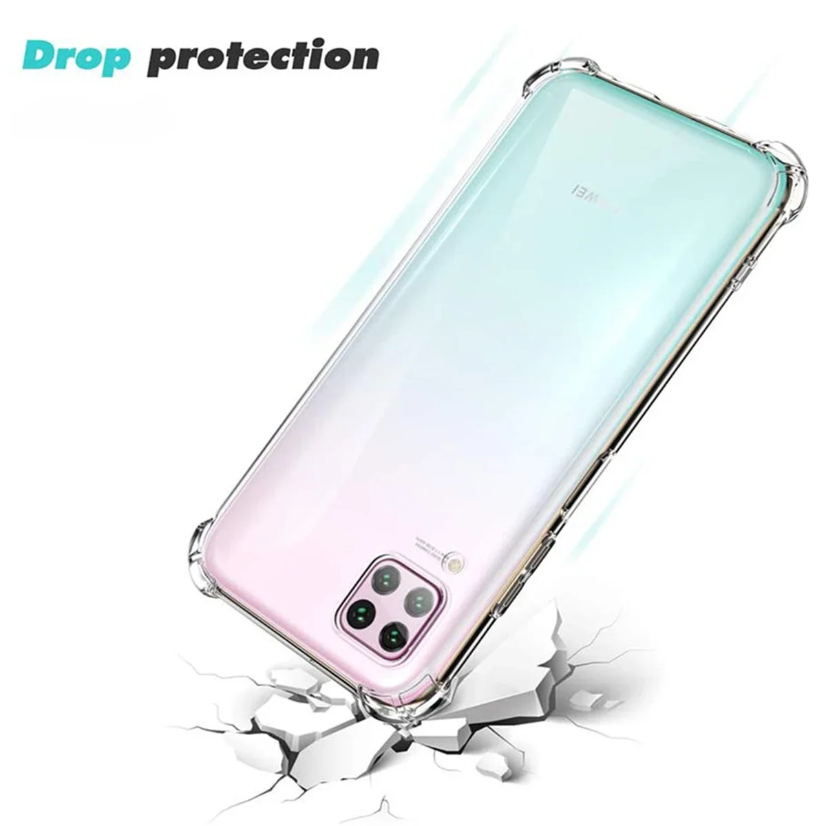 S20 S21 S23 S24 FE funda de silicona TPU transparente antigolpes para SAMSUNG GALAXY S21 S20 S10 5G S10E NOTA 8 9 10 PLUS cubierta transparente - imagen 5
