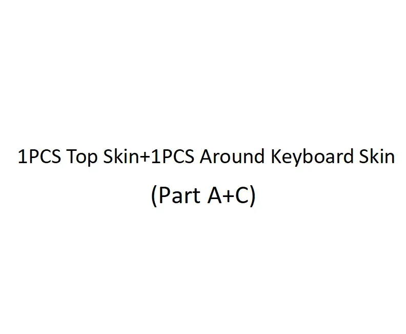 1xTop 1xPalmrest(AC)