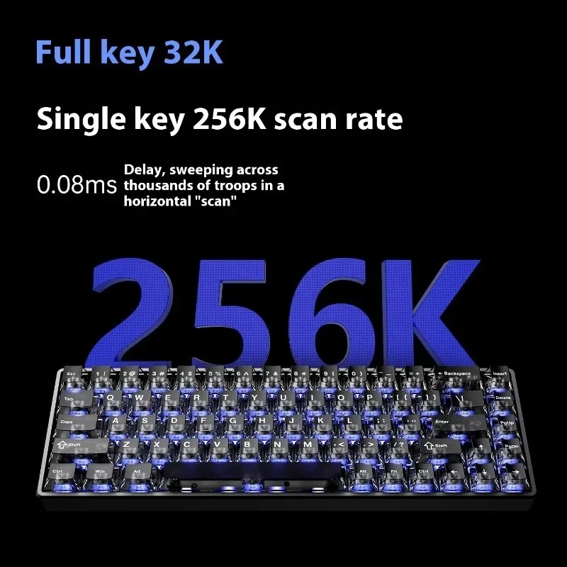 Nuevo ATK68 V3 HE teclado de juego con interruptor magnético CNC aleación de aluminio 8000hz RGB intercambio en caliente 0,08 ms teclados de latencia ultrabaja moda - imagen 3