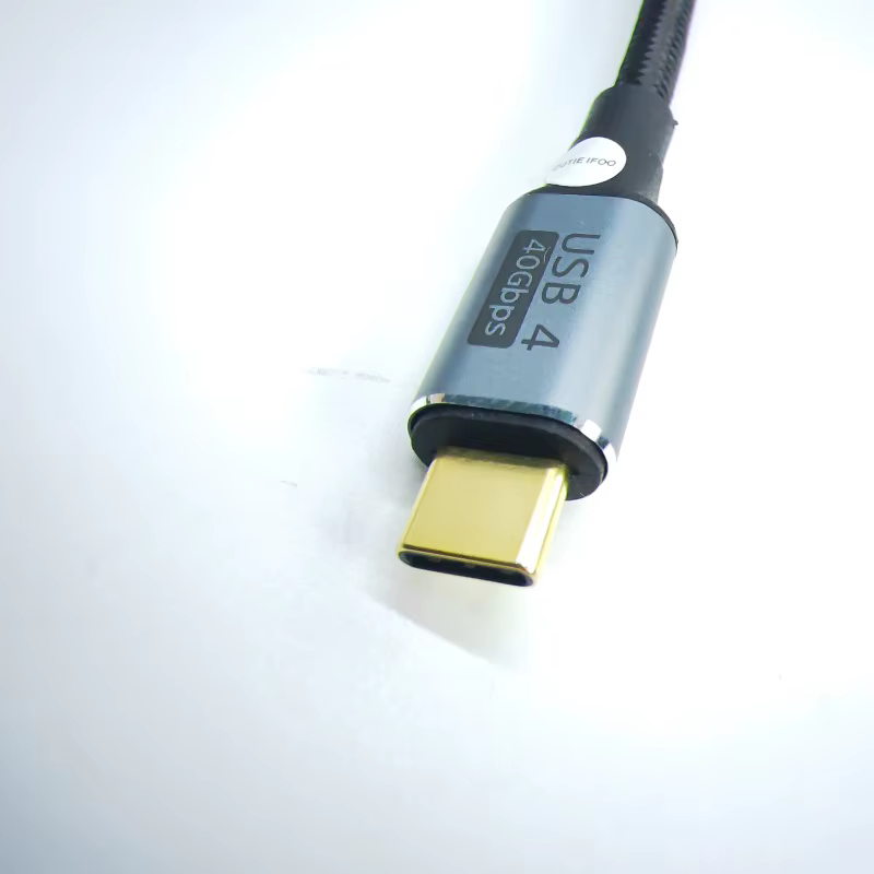 Cable USB-C 100W 90 Grados - Carga rapida USB 4.0 8K 60Hz 30cm - imagen 5