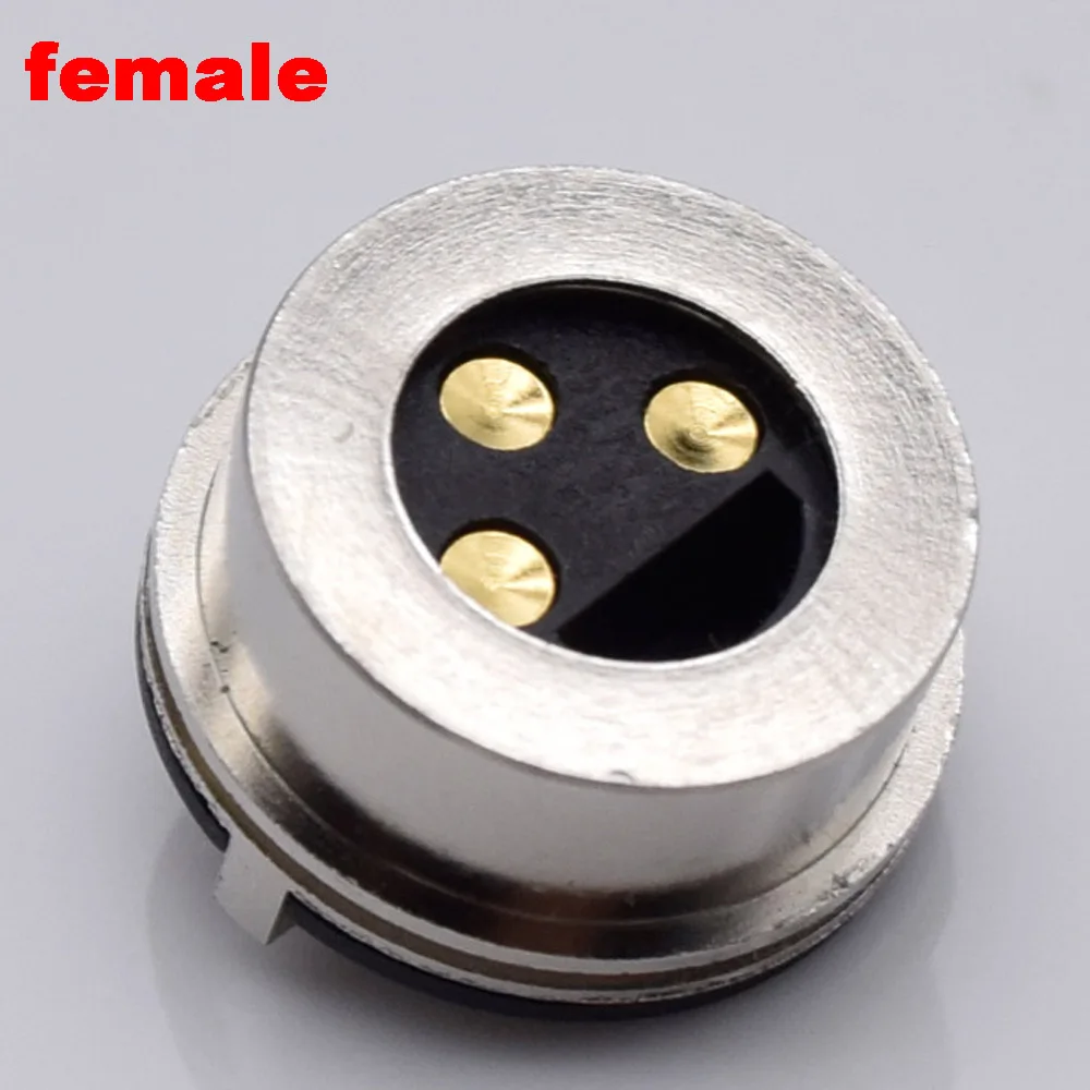 Conector Pogo de succión de imán de CC de alta corriente, luz LED inteligente para el hogar, Control de cabeza magnética, 3 pines, 12V, 5a - imagen 5