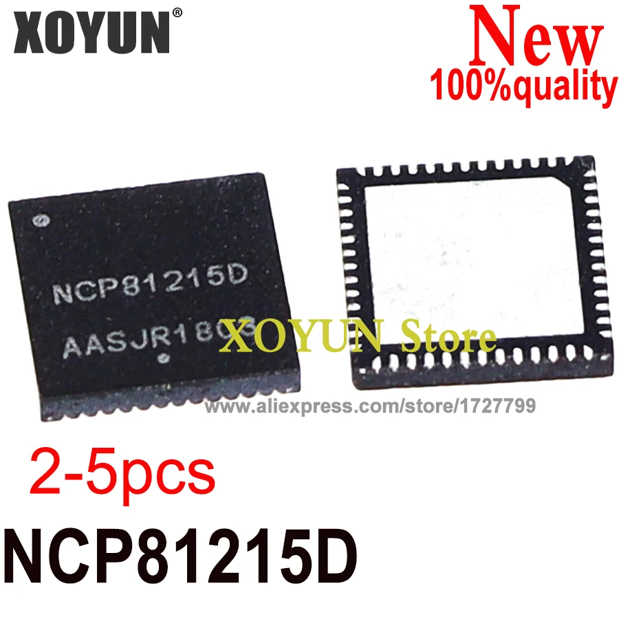 (2-5piece)100%New NCP81215D NCP81215DMNTXG QFN
