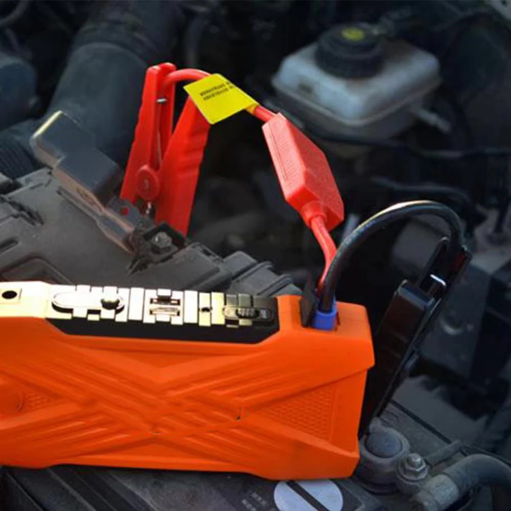 Abrazaderas de Cable de salto de batería de emergencia con conector de clavija EC5, dispositivo de arranque de 12V, Clip de cocodrilo para coches y camiones - imagen 5