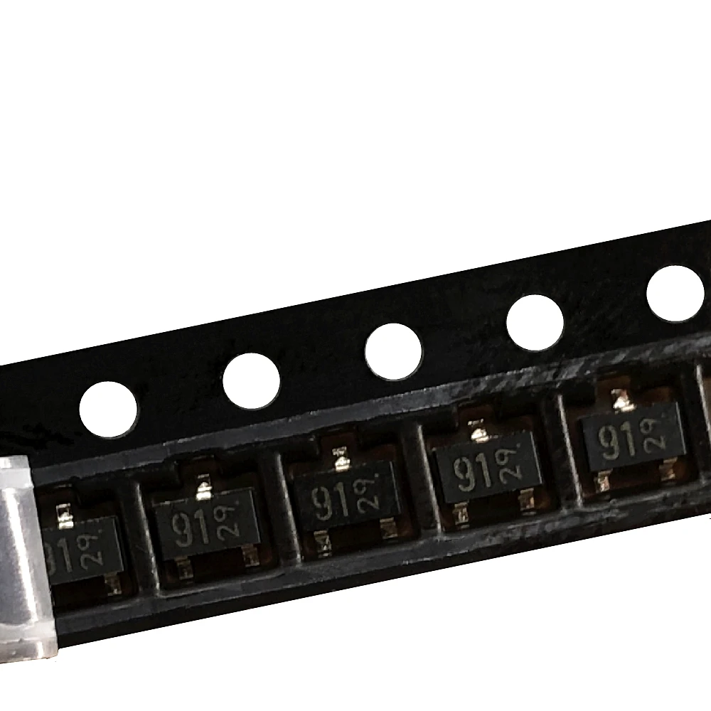 Nuevo original (50 uds) DTA113TKAT146 (marcado 91 **) SOT-23 100mA 50V PNP transistor digital - imagen 2