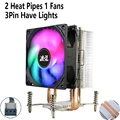 2Heat pipes 1Fan3pin