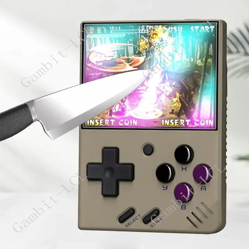 Protector de pantalla para Miyoo Mini, vidrio templado de 2,8 pulgadas, 2 piezas, 9H HD - imagen 2