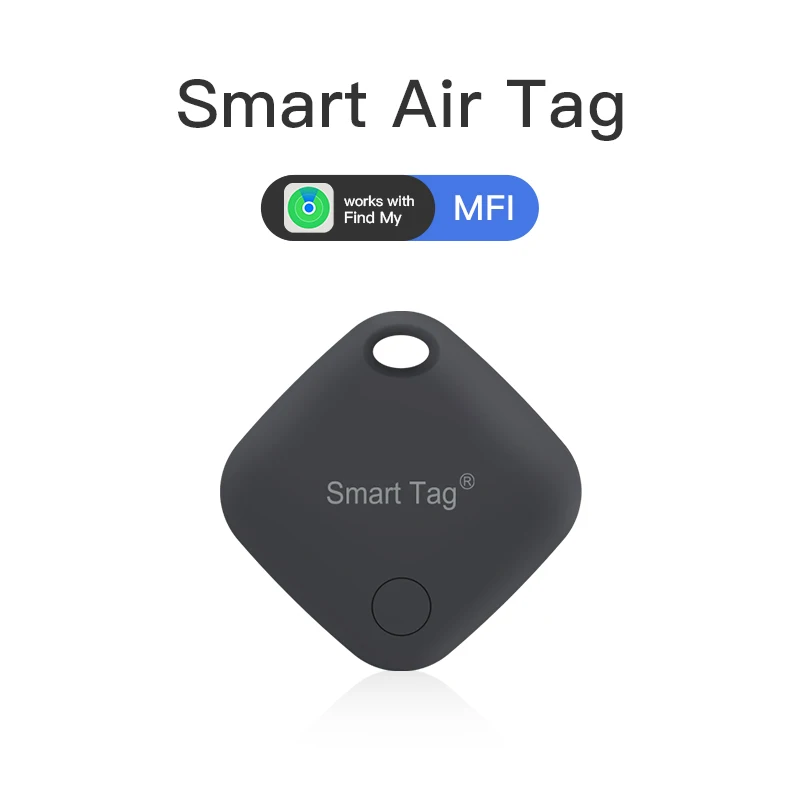 Rastreador de alarma inteligente con Bluetooth, dispositivo antipérdida, compatible con Find My APP, localizador de reemplazo de etiquetas de Iphone, clasificación MFI - imagen 2