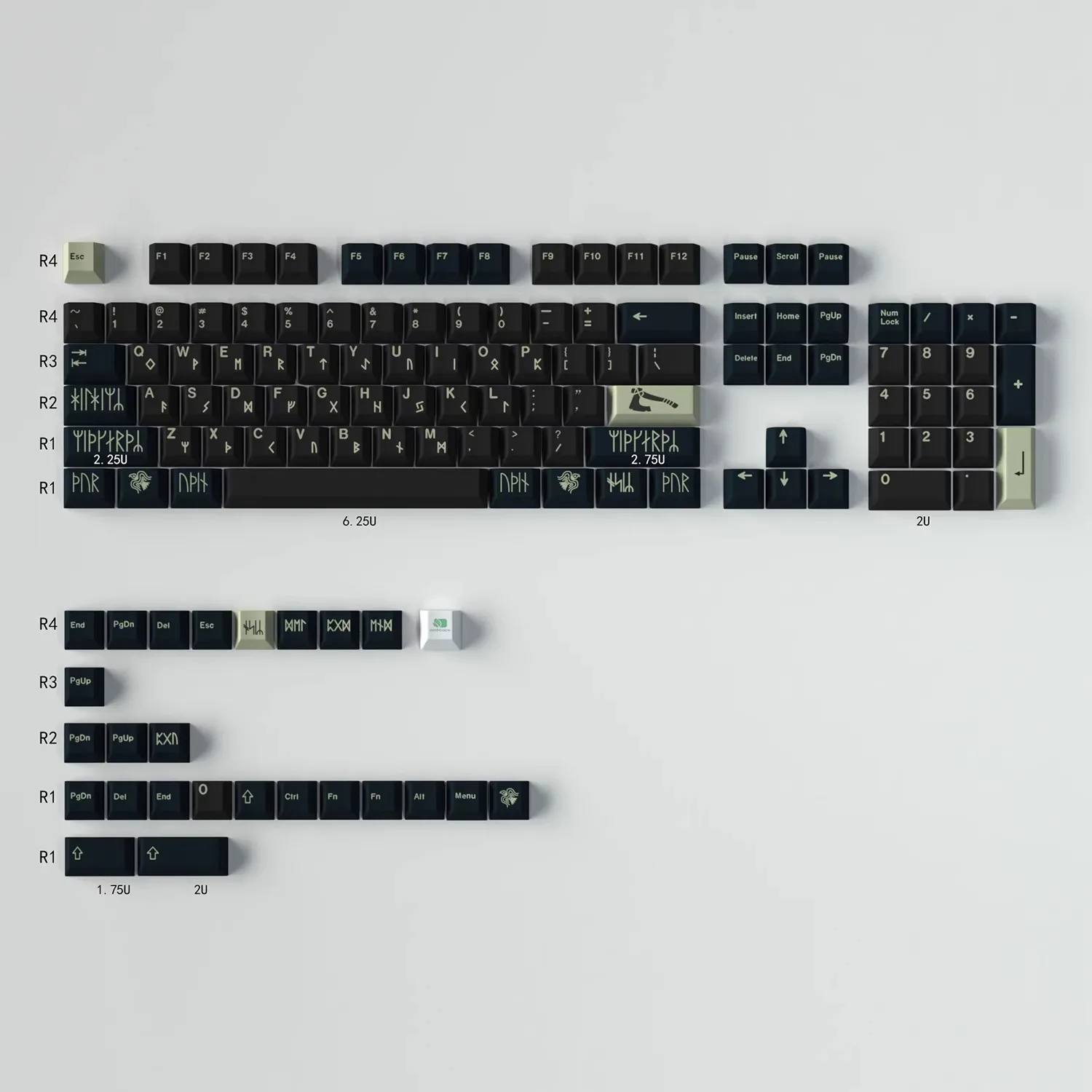 GMK-teclas con personalidad, 130 teclas, teclas de cereza, teclas PBT de doble disparo para interruptores MX, juego de teclado mecánico, teclas ISO - imagen 2