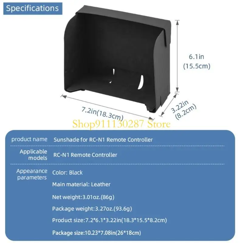 Campana control remoto J1HC para parasol Mavic3/Mini2/Air2/Air2S/Mini 3Pro RC-N1 - imagen 5
