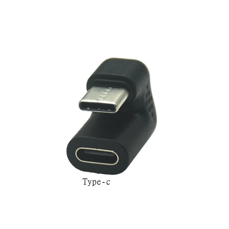 Adaptador convertidor de USB-C USB 3,1 tipo C macho a Micro USB hembra en forma de U de ángulo recto de 180 grados para teléfono inteligente Xiaomi Huawei - imagen 3