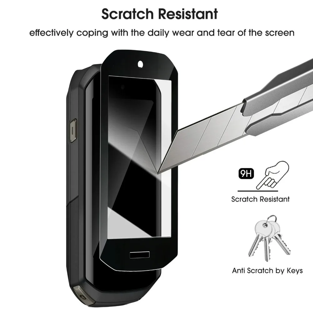 1/2/4 Uds vidrio templado curvo 3D para Garmin Edge 1050 Protector de pantalla película protectora antiarañazos cubierta de dureza para Edge1050 - imagen 4