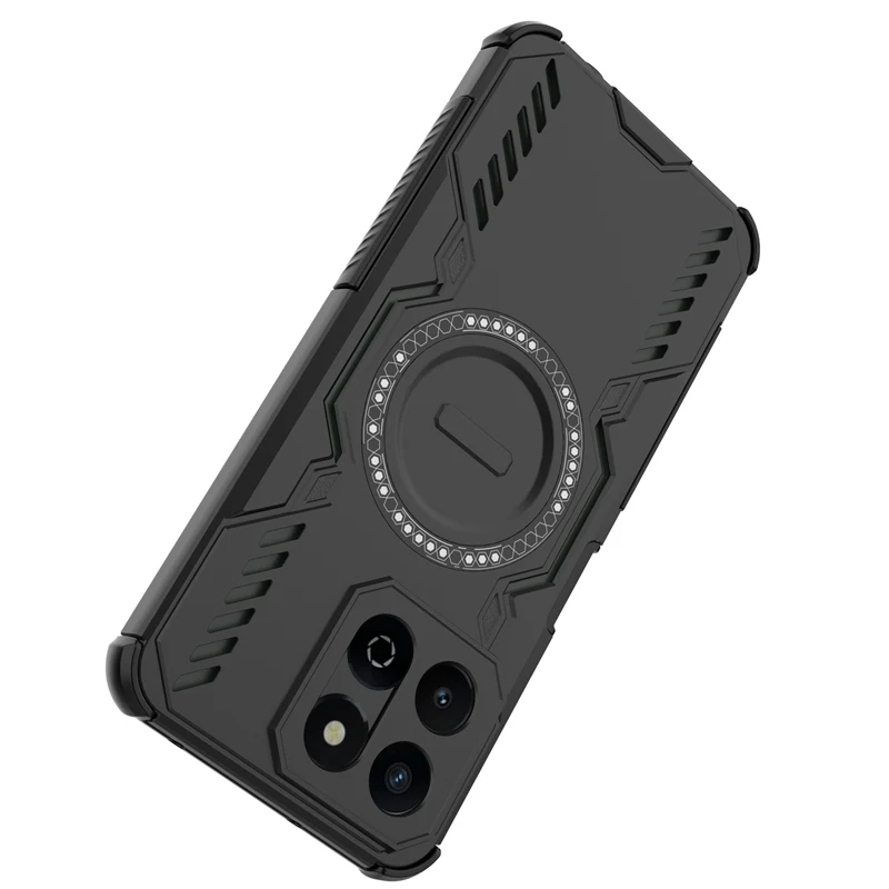 Funda de teléfono con disipación de calor para Honor X7c 4G, pieza de atracción magnética para Honor X7c 4G Global чехол, Funda trasera - imagen 5