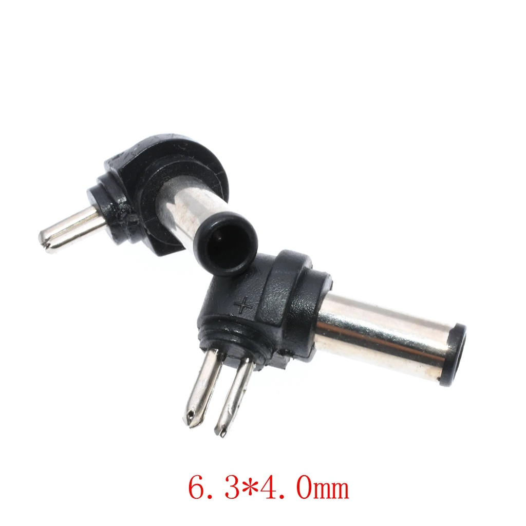 Adaptador de punta de CC Universal para ordenador portátil, Conector de CC de 90 grados, 2 pines a 4.01.7Mm/3.51.35Mm, 8 unids/set - imagen 5