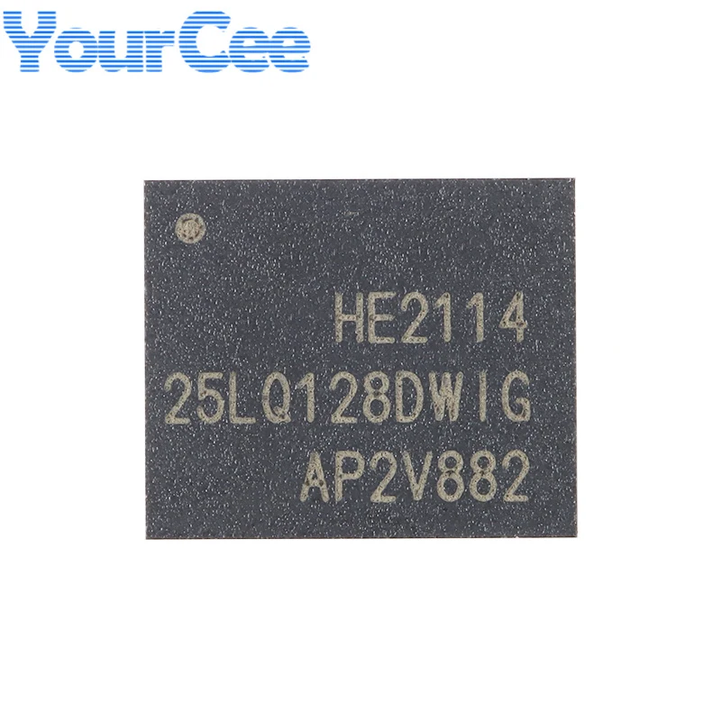 5 uds/1 unidad GD25LQ128DWIG WSON-8 GD25LQ128 25LQ128DWIG 128M-bit 1,8 V Chip IC Flash GD25LQ64CSIG GD25LQ64CWIG GD25LQ128DSIG GD25LQ25 - imagen 2