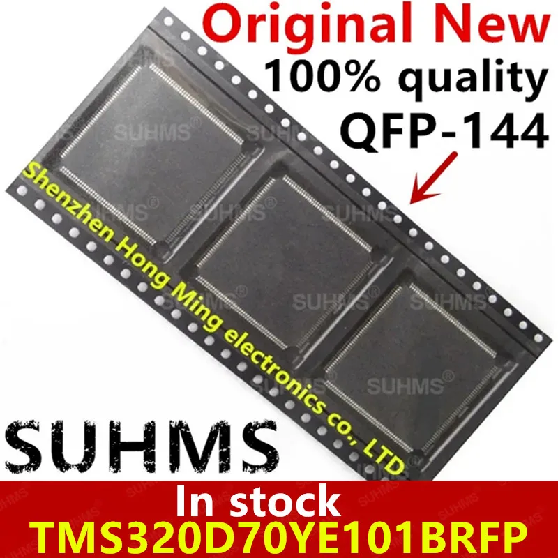 Chipset de QFP-144 TMS320D70YE101BRFP, 1 unidad, 100% nuevo