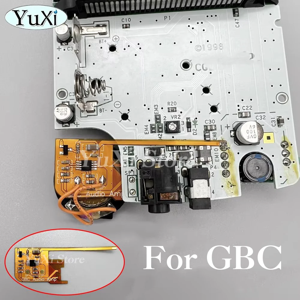 AMP de Audio de sonido Digital de baja potencia para Gameboy Color Pocket Advance GBC GBA SP GBP, módulo amplificador de volumen de altavoz, 1 ud. - imagen 4