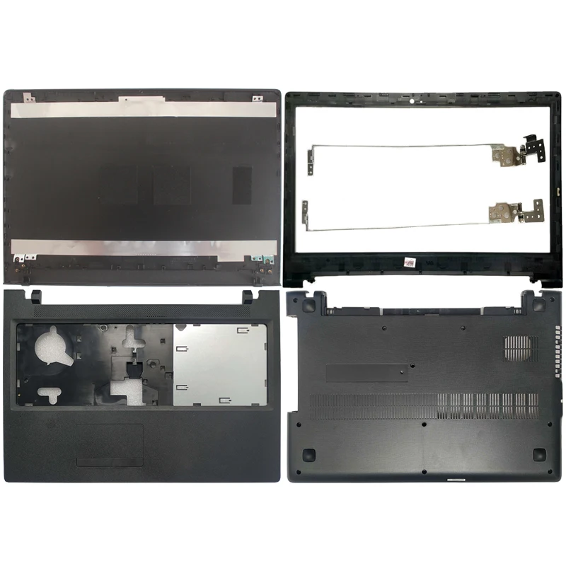 Nuevo para Lenovo 100-15 100-15IBD B50-50 cubierta trasera LCD para portátil/bisel frontal/reposamanos superior/funda inferior