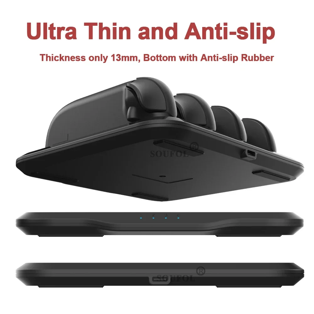 2025 nuevo para NS Switch 2 Joypad cargador estación de carga con cable de carga para controlador Switch2 protección de seguridad - imagen 3