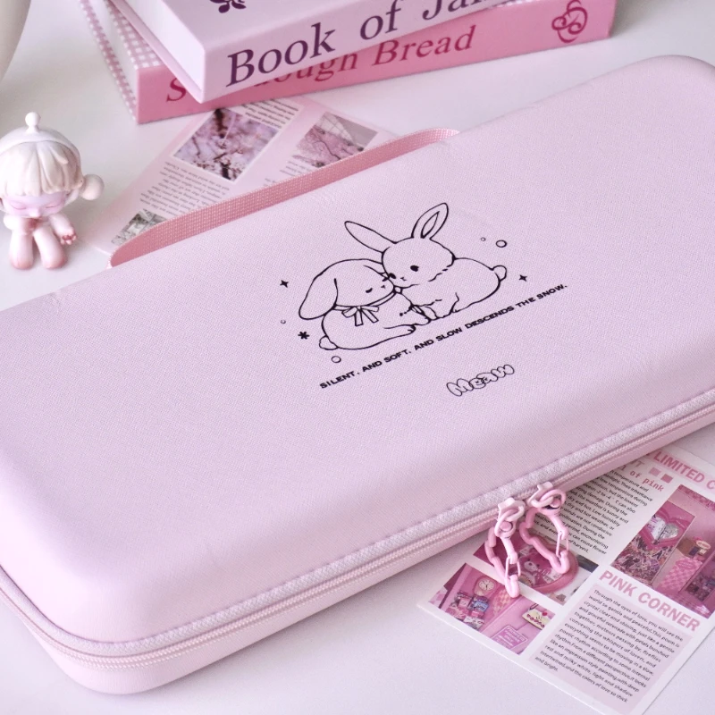 Crush80 Evo80 80% teclado mecánico con diseño personalizado bolsa de almacenamiento bonita a prueba de polvo resistente a los arañazos bolsa de teclado portátil regalo