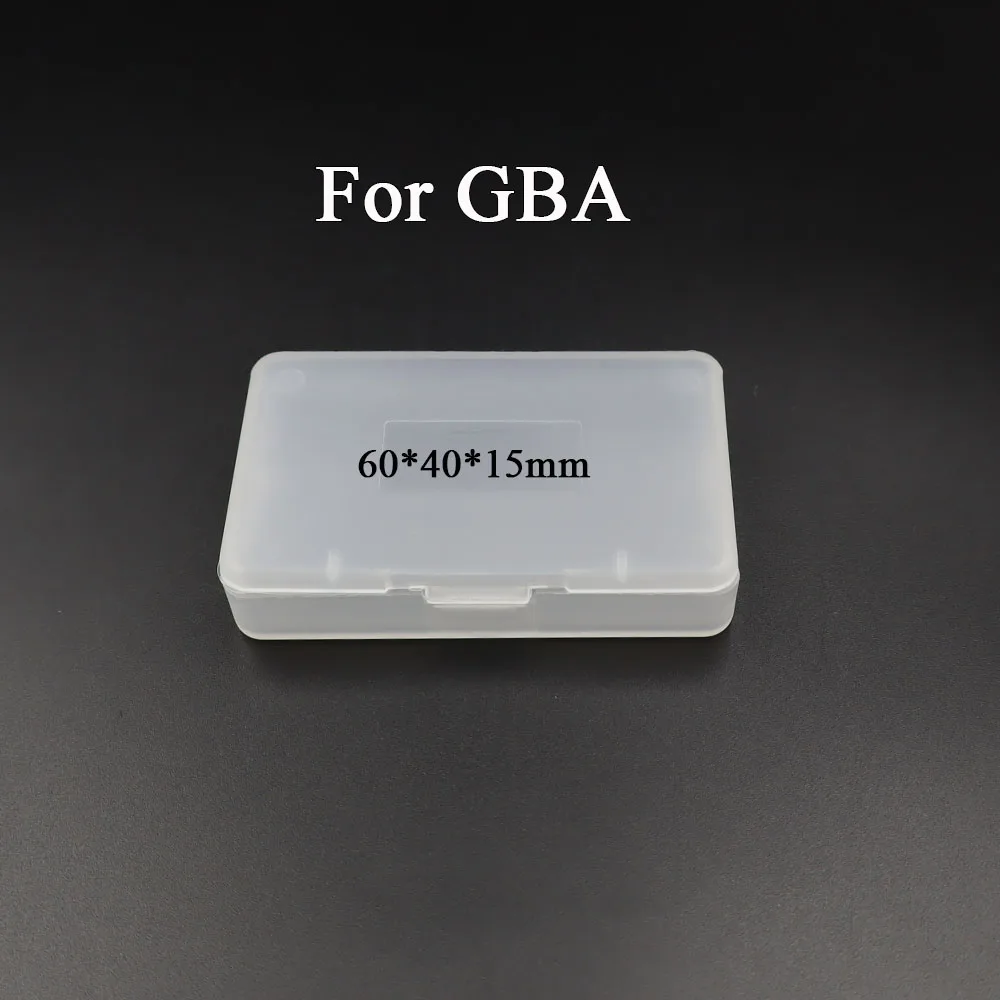 Caja de almacenamiento de juegos transparente, funda antipolvo para tarjetas, protección, caja de tarjetas de juego para Gameboy Color Pocket para GBA GBC GBP, 5 uds. - imagen 3