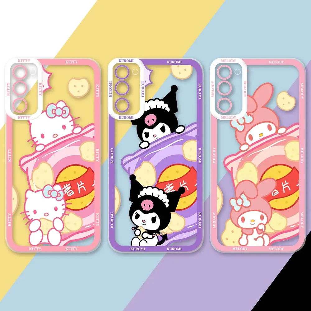 Funda de Hello Kitty Kuromi Melody para VIVO Y73, Y53S, Y51A, Y33S, Y33T, Y21, Y30, Y30I, Y21, Y21T, Y21S, Y21A, Y20S, Y20I, 2021