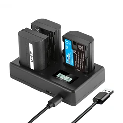 Canon LP-E6P batería repuesto y cargador multicanal EOS R5 R6 R7 5D