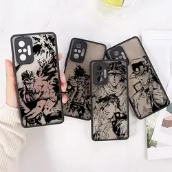 Cubierta Mate JoJo's Bizarre Adventure Xiaomi Redmi Note 11 – Anime