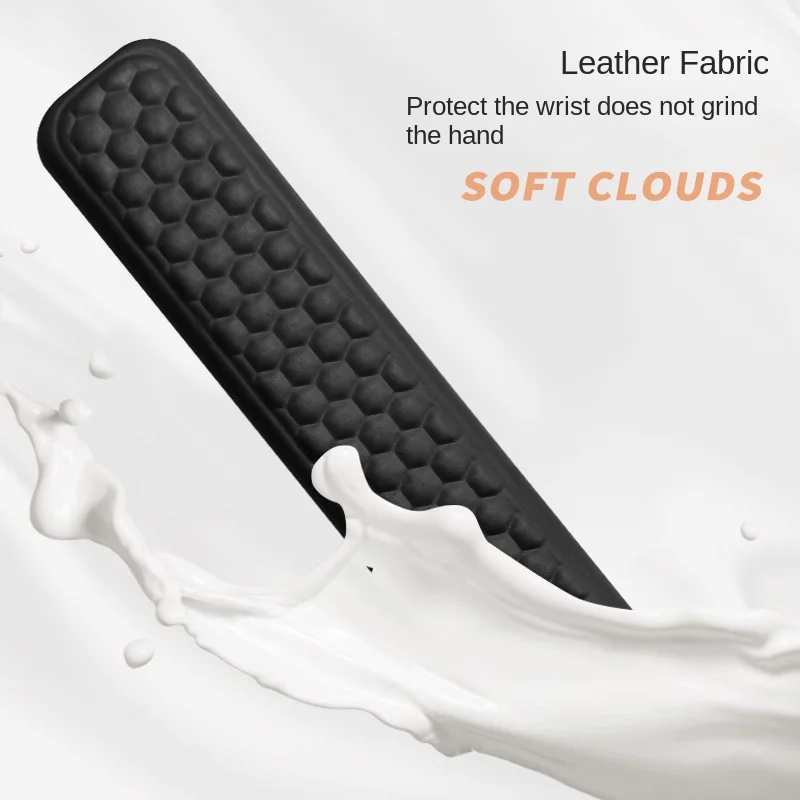 Reposamuñecas para teclado y ratón, almohadilla ergonómica de espuma viscoelástica para ordenador, notebook y oficina - imagen 4