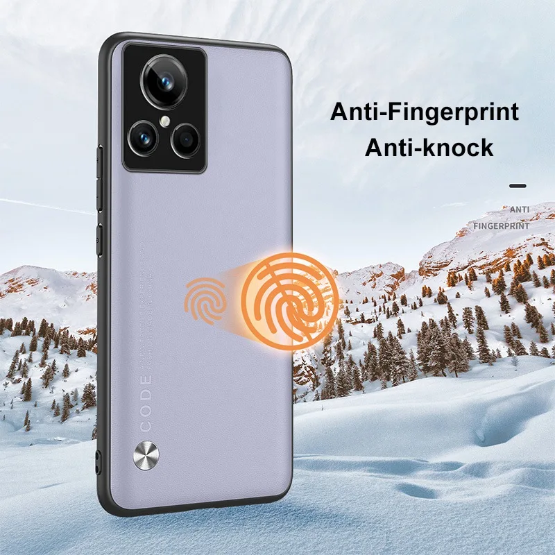 Funda de teléfono de cuero de lujo para Realme GT 2 GT2 Master Explorer Edition, funda de silicona para Realme GT Neo 2 2T 3T GT2 Pro - imagen 5