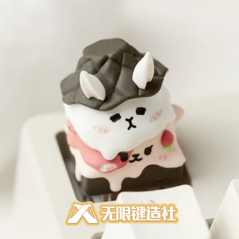 Teclas individuales Esc, 1 unidad, teclas personalizadas de resina para teclado mecánico Diy Aula F75/F99 - imagen 2