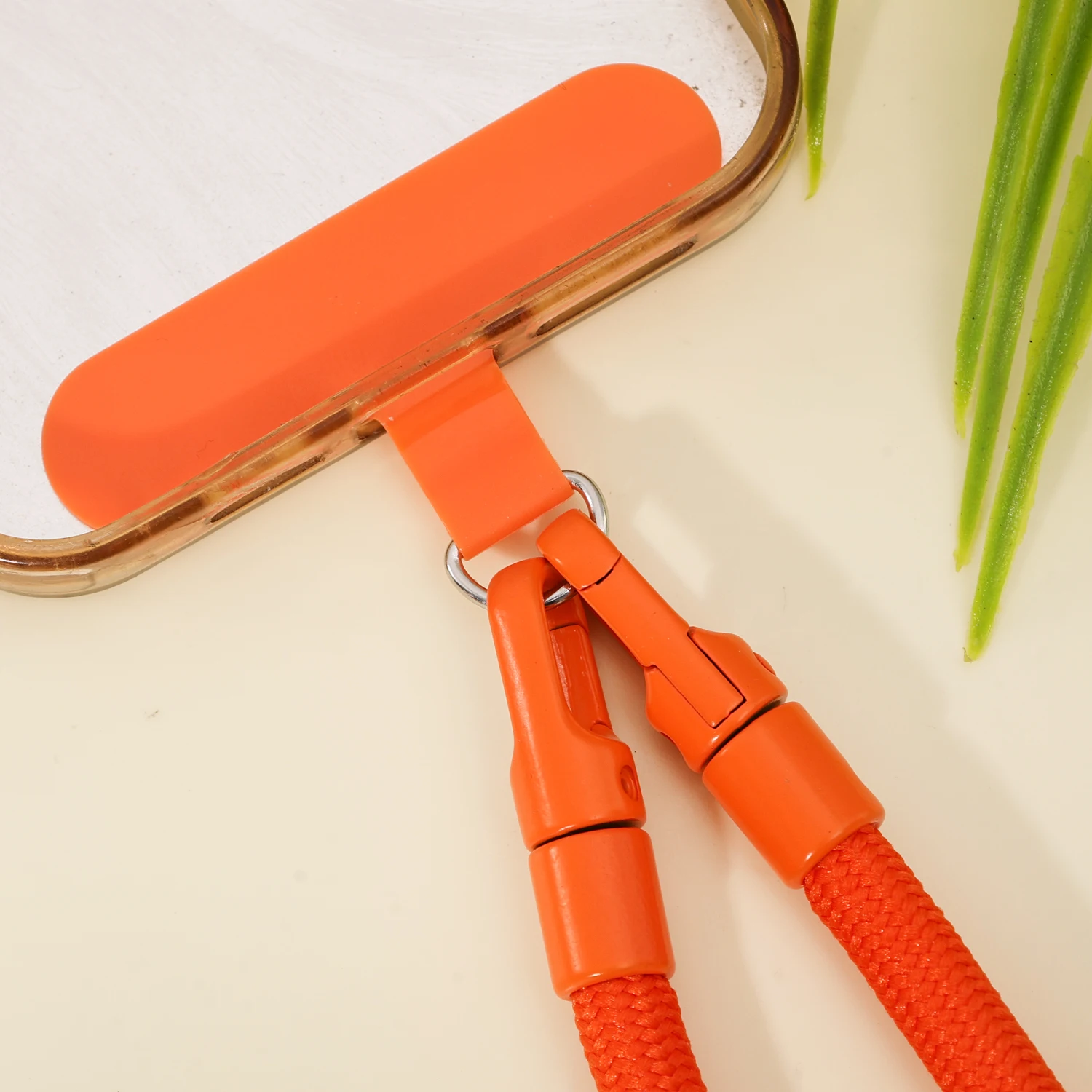 Cordón cruzado trenzado para teléfono móvil, correa colgante ajustable para iPhone 17 Pro Max, cordón para funda de teléfono antipérdida - imagen 5