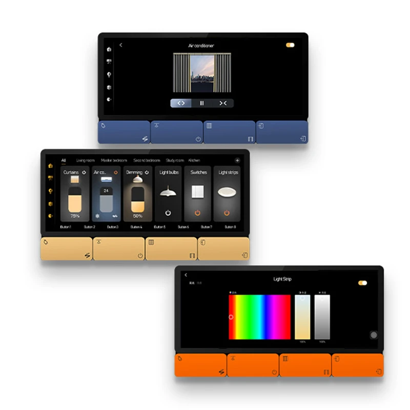 Pantalla de control Central multifuncional para hogar inteligente TUYA de 6,2 pulgadas, puerta de enlace ZIGBEE, sistema amplificador de pared de audio infrarrojo IR Android11 - imagen 4