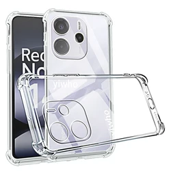Funda Transparente Redmi Note 14 4G Trasera Protectora Cámara