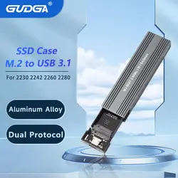 Adaptador SSD M.2 NVMe a USB 3.1 Tipo C