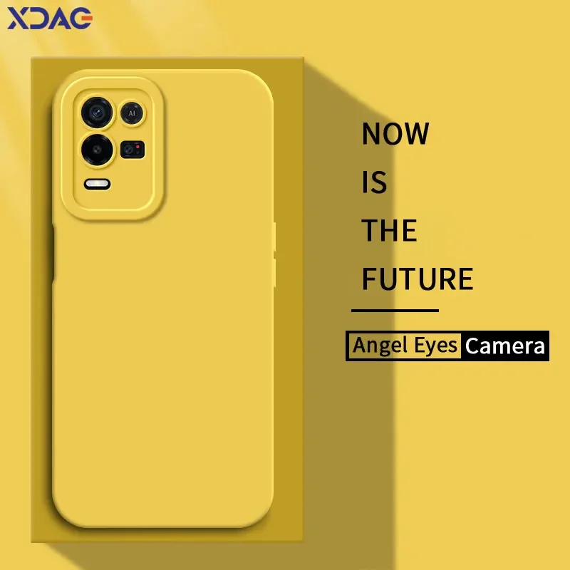 Funda de teléfono cuadrada de silicona líquida para OPPO K9, K9X, 5G, protección de cámara suave, 360 a prueba de golpes, bolsa para niña - imagen 2