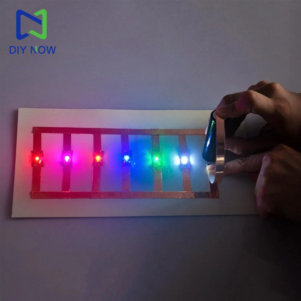 5 uds. Módulos LED LilyPad 3-5V 40MA amarillo/verde/blanco/azul/rojo pequeño módulo de luz LED para Arduino DIY KIT 3V-5V SMD DIY Kit