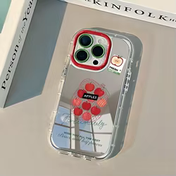 Fundas Rígidas iPhone con Espejo y Anillo Lente Anticaída