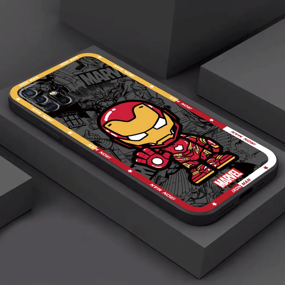 Funda de teléfono mate de silicona Marvel spiderman para Samsung Galaxy A70 A50 A31 A10s A20s A20 A10 A20e A10e A30 A40 A71 A41 A51 - imagen 4