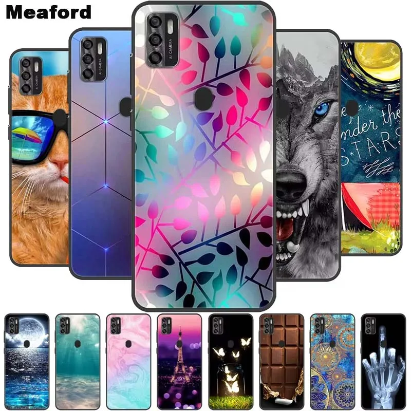 Para ZTE Blade A7s 2020 funda trasera de silicona suave para ZTE Blade A7s 2020 6,5 "funda para ZTE A7 S A7S A7020 Fundas