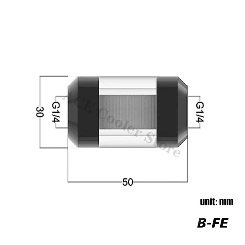 Filtro de agua ultra denso 0.058MM 250 malla de grado superior baja resistencia al agua, negro/blanco/plata - imagen 4