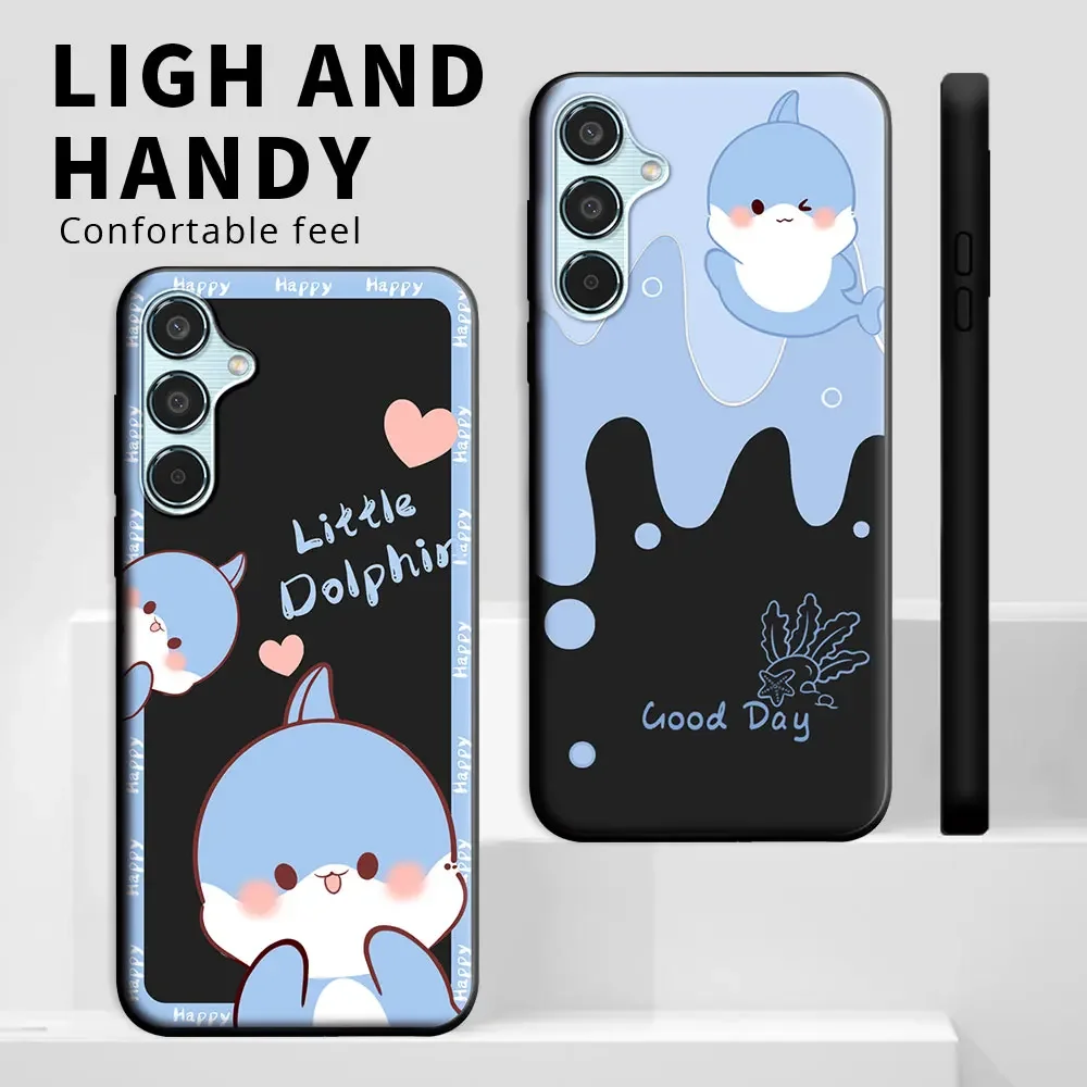 Funda de silicona suave para teléfono móvil Samsung, carcasa trasera de dibujos animados con flores a prueba de golpes, TPU, para Samsung Galaxy M 35, 5G, SM-M356B - imagen 2