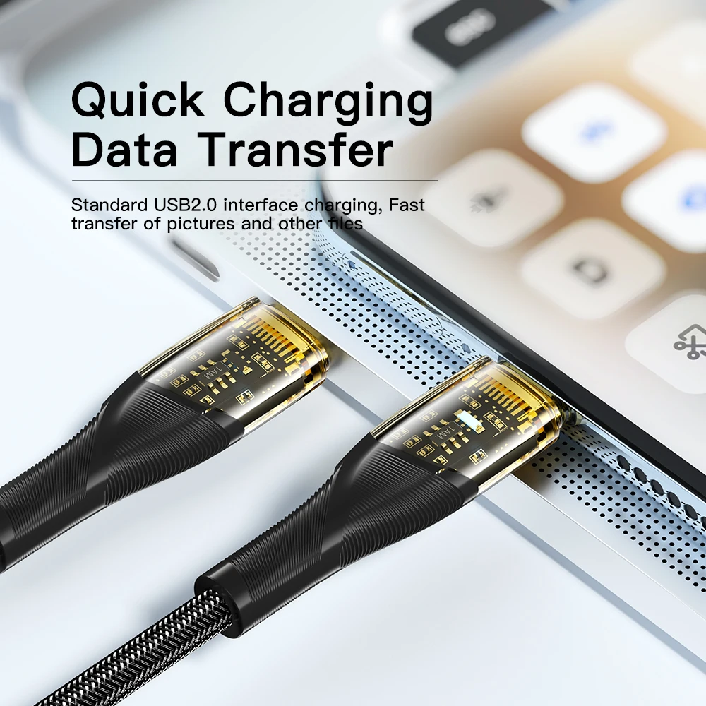 Cable USB-C 100W Power Delivery 5A – Carga Rápida Essager - imagen 2
