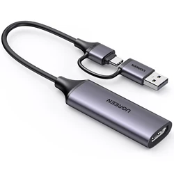 Capturadora HDMI a USB-C UGREEN – 1080P 60Hz para Streaming